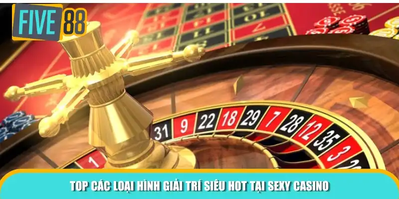 Top các loại hình giải trí siêu hot tại Sexy Casino