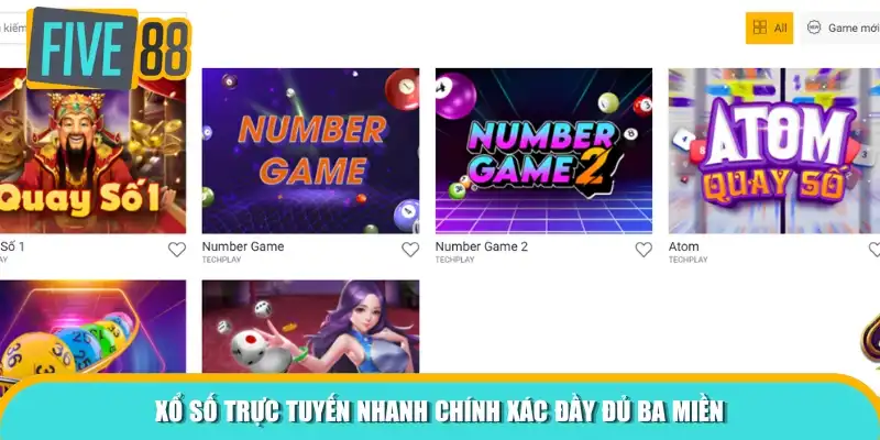 Xổ số trực tuyến nhanh chính xác đầy đủ ba miền